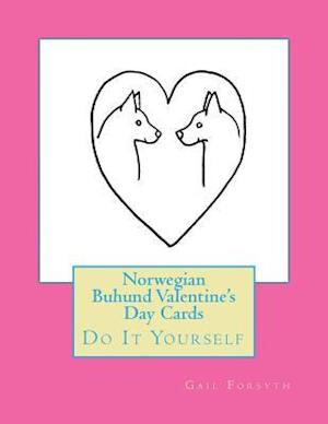 Norwegian Buhund Valentine's Day Cards