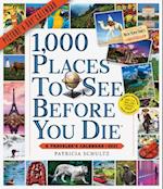 2021 1000 Places to See Before You Die Picture-A-Day Wall Calendar