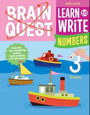 Brain Quest Learn to Write: Numbers