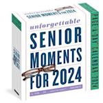 Unforgettable Senior Moments Page-A-Day Calendar 2024