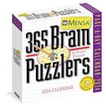 Mensa(r) 365 Brain Puzzlers Page-A-Day Calendar 2024