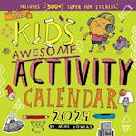 Kid's Awesome Activity Wall Calendar 2024