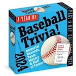 Year of Baseball Trivia! Page-A-Day Calendar 2024