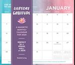 Everyday Gratitude Magnetic Wall Calendar 2024