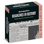New York Times Headlines in History Page-A-Day Calendar 2024