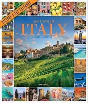 365 Days in Italy Picture-A-Day Wall Calendar 2025