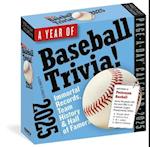 A Year of Baseball Trivia Page-A-Day Calendar 2025