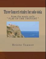 Concert Etude for Solo Viola