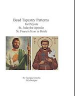 Bead Tapestry Patterns for Peyote St. Jude the Apostle St. Francis Icon
