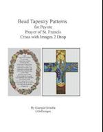 Bead Tapestry Patterns Peyote Prayer of St. Francis and Cross with Images