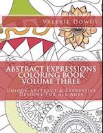 Abstract Expressions Coloring Book Volume Three