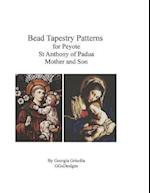 Bead Tapestry Patterns for Peyote St. Anthony of Padua, Mother and Son