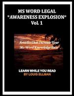 MS Word Legal -- Awareness Explosion