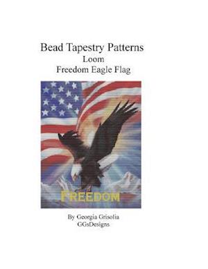 Bead Tapestry Patterns Loom Freedom Eagle Flag
