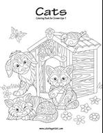 Cats Coloring Book for Grown-Ups 1