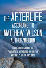 The Afterlife According to Matthew Wilson Author/Medium