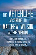 Afterlife According to Matthew Wilson Author/Medium