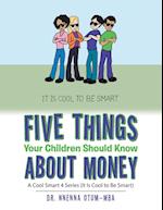 Five Things Your Children Should Know About Money