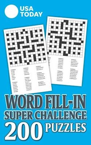 USA Today Word Fill-In Puzzles Super Challenge