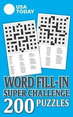 USA Today Word Fill-In Puzzles Super Challenge