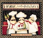 Home Is in the Kitchen 2024 Deluxe Wall Calendar