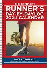 The Complete Runner's Day-by-Day Log 2024 12-Month Planner Calendar