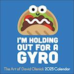The Art of David Olenick 2025 Wall Calendar