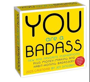 You Are a Badass 2025 Day-to-Day Calendar