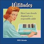 Wititudes 2025 Wall Calendar