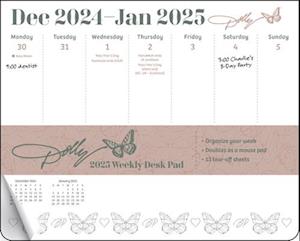 Dolly Parton 2025 Weekly Desk Pad Calendar