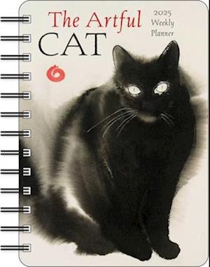 The Artful Cat 2025 Weekly Planner Calendar