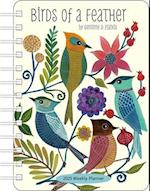 Birds of a Feather 2025 Weekly Planner Calendar