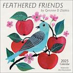 Feathered Friends 2025 Wall Calendar