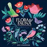 Flora & Fauna by Malin Gyllensvaan 2025 Wall Calendar