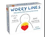 A Worry Lines 2025 Day-To-Day Calendar