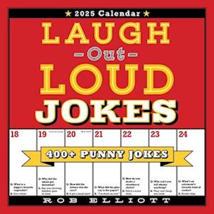 Laugh-Out-Loud Jokes 2025 Wall Calendar