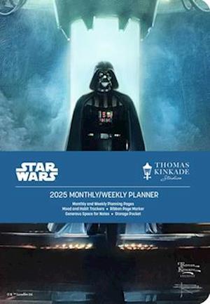 Darkness Has Arrived by Thomas Kinkade Studios 12-Month 2025 Monthly/Weekly Plan