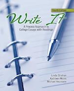 Write It: A Process Approach to College Essays with Readings 