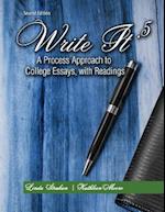 Write It .5: A Process Approach to College Essays with Readings 