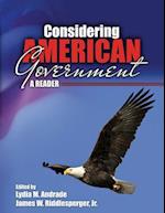 Considering American Government: A Reader 