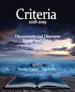 Criteria 2018-2019: Discernment and Discourse Reader and Guide 