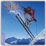 Ski - Skifahren 2020 - 16-Monatskalender