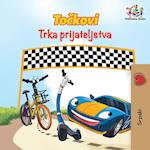 The Wheels The Friendship Race (Serbian Book for Kids)