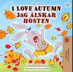 I Love Autumn (English Swedish Bilingual Book)