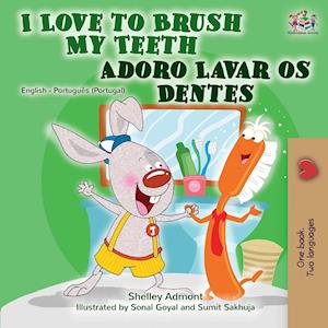 I Love to Brush My Teeth (English Portuguese Bilingual Book - Portugal)