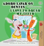 I Love to Brush My Teeth (Portuguese English Bilingual Book - Portugal)