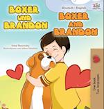 Boxer and Brandon (German English Bilingual Book for Kids)