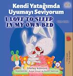 I Love to Sleep in My Own Bed (Turkish English Bilingual Book)