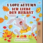 I Love Autumn Ich liebe den Herbst