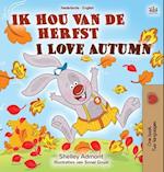 I Love Autumn (Dutch English bilingual book for children)